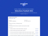 Détections foot