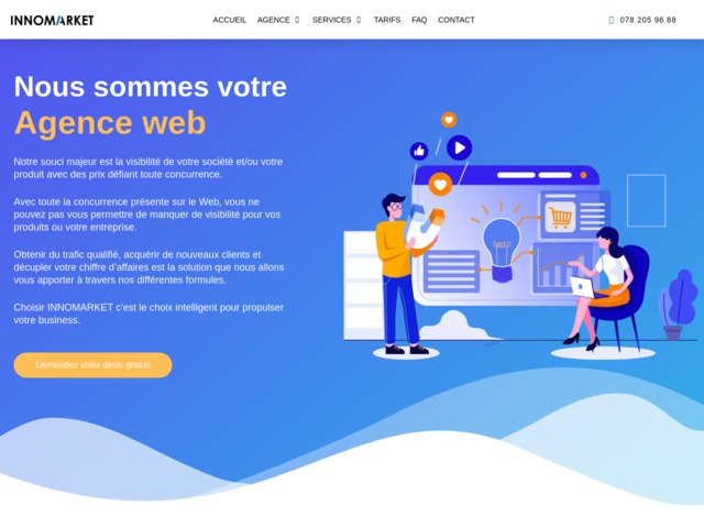 Innomarket | Agence web | création site web