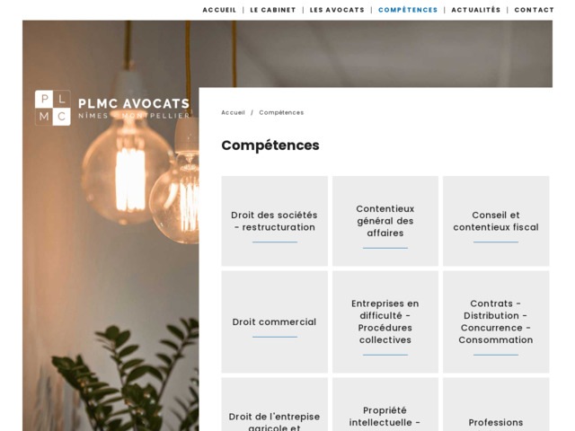 Cabinet plmc avocats - avocats en droit des affaires