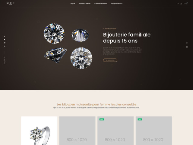 Les bijoux sertis de moissanite, l'alternative écologique au diamant