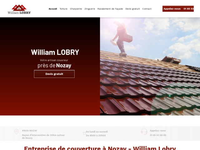 Trouver un couvreur  Nozay