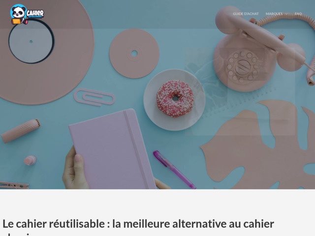 Le cahier intelligent propre pour la plante