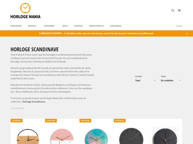 Boutique d'horloge murale - les meilleures horloges au monde