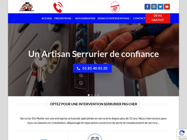 Trouvez un serrurier près de chez vous