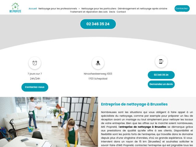 Nettoyage professionnel près de bruxelles