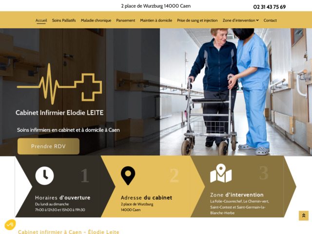 Cabinet infirmier intervenant  caen