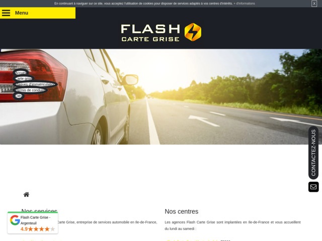 Flash carte grise en île-de-france