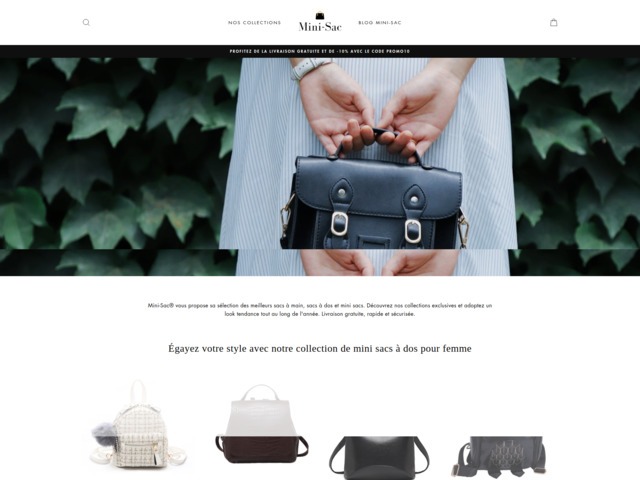 Mini sac maroquinerie en ligne