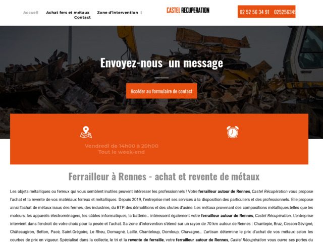 Ferrailleur situe  Rennes