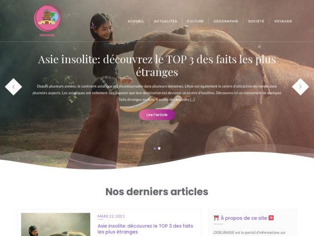 Odeurasie.fr: le portail culturel sur l'Asie