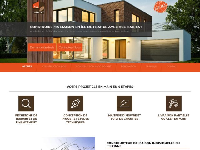 Construction de maison en bois en Essonne
