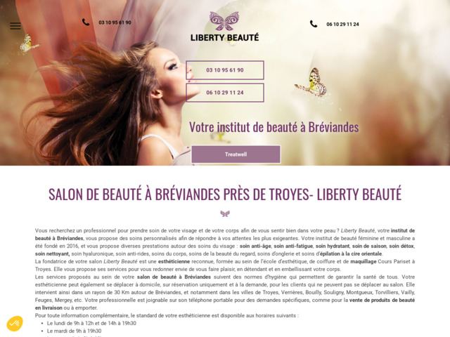 Services de massage à Troyes par Liberty Beauty