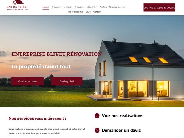 Réparation de toiture à Bordeaux, Blivet Rénovation