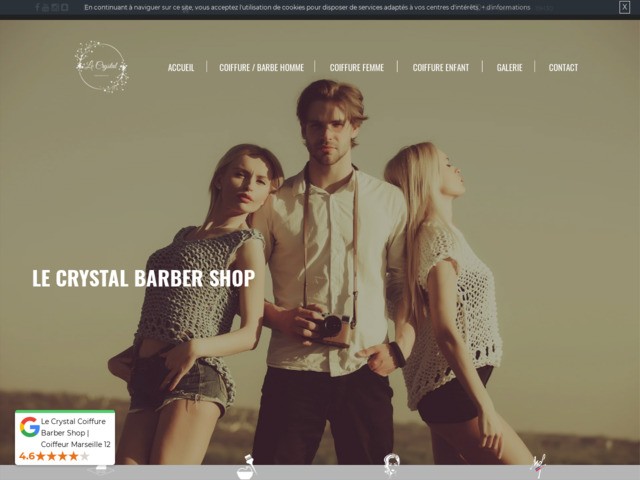 Salon de coiffeur pour homme à Marseille