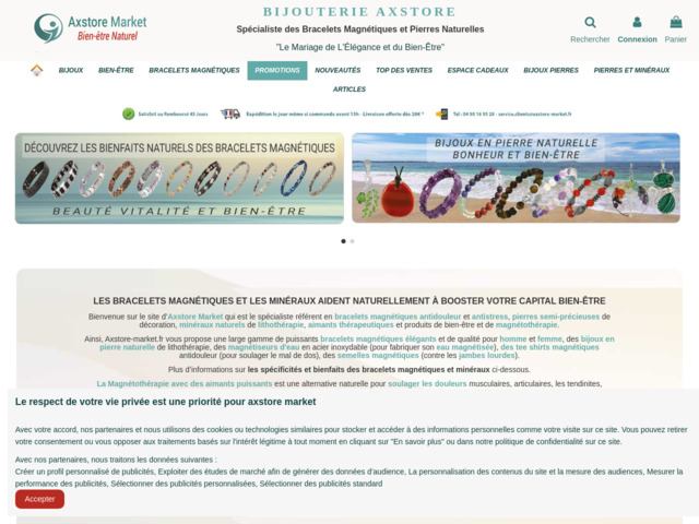 Bijouterie Axstore : bien-être naturel