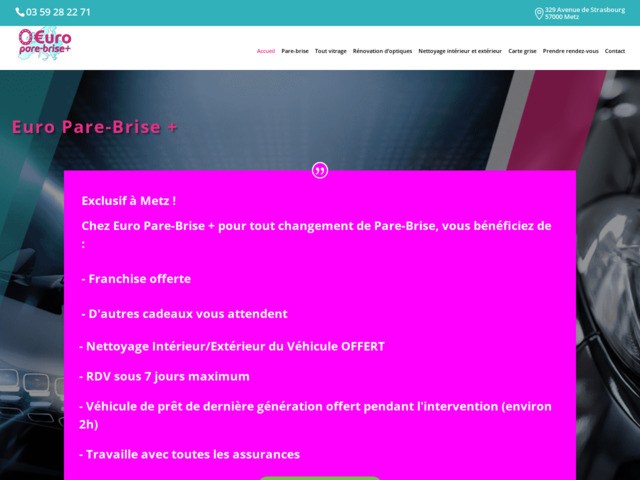 Service de nettoyage auto  Metz