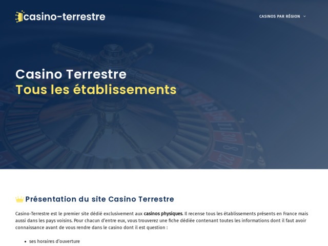 Casino terrestre