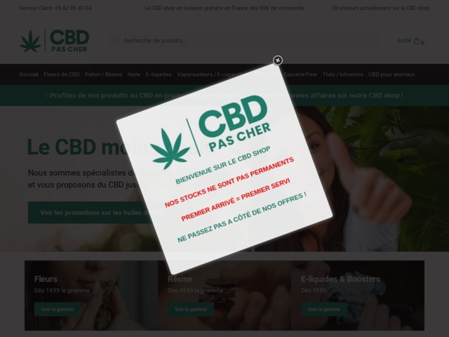 CBD pas cher