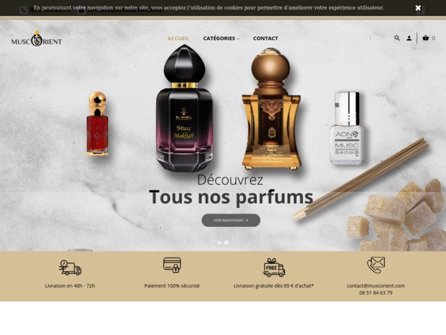 Muscorient, votre parfumerie orientale et de produits cosmétiques orientaux
