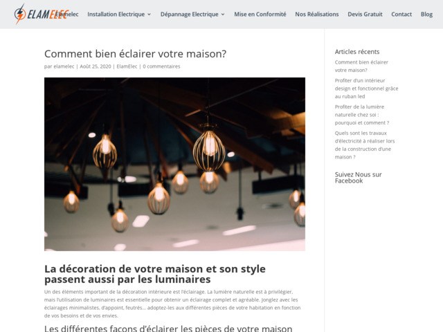 Comment bien éclairer votre maison