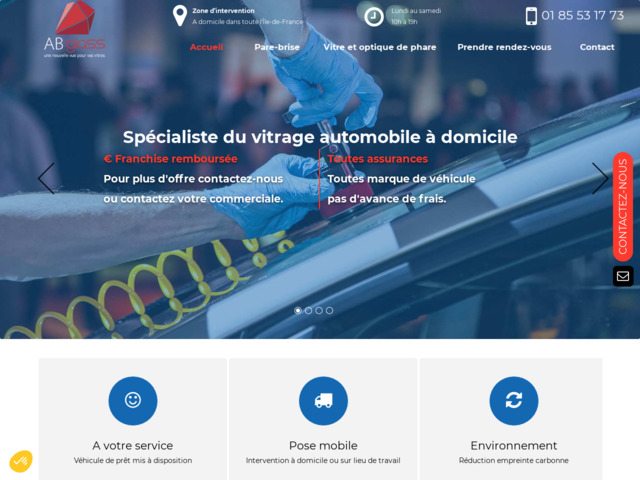 Remplacement de pare brise au centre à Paris