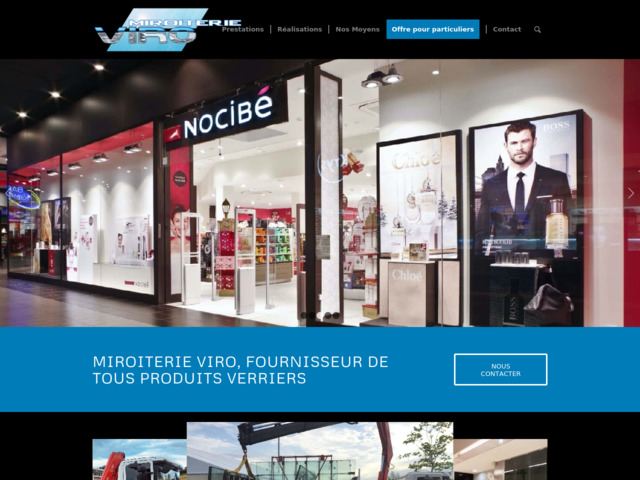Miroiterie viro - expert en production de verre sur mesure à lyon
