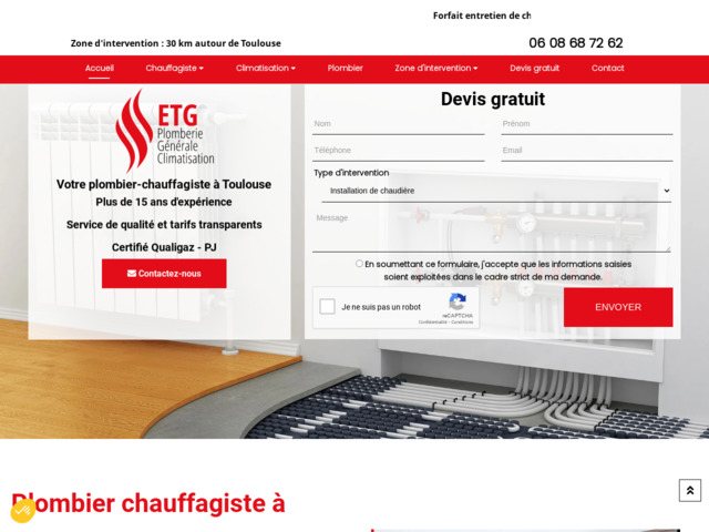 Plombier chauffagiste situé à Colomiers