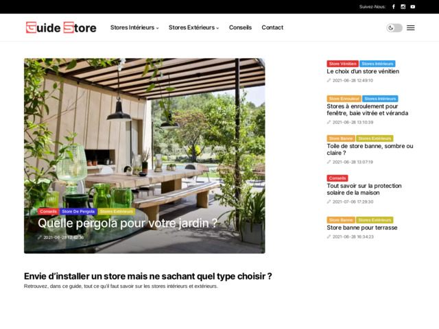 Guide store - Des conseils, des informations et des idées