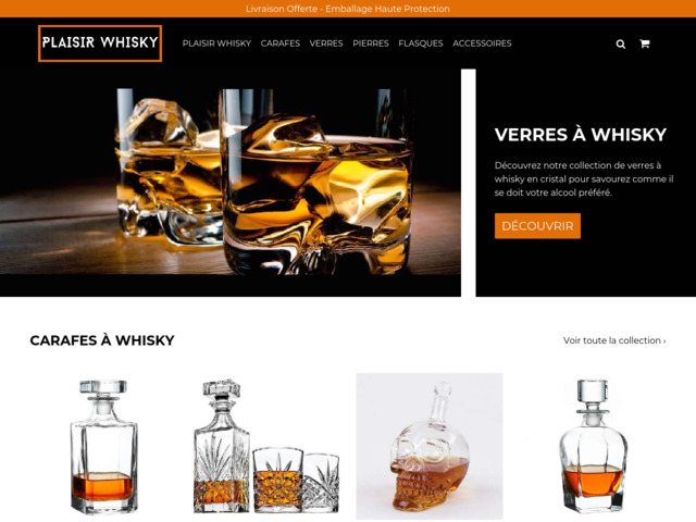 Plaisir whisky | verres, carafes et accessoires pour whisky