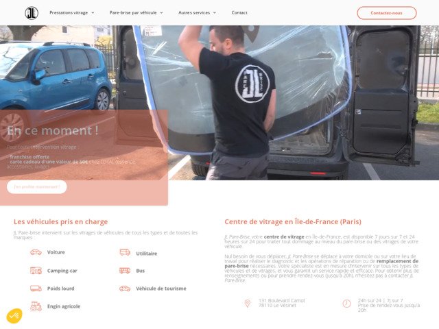 Remplacement de pare-brise à Orléans