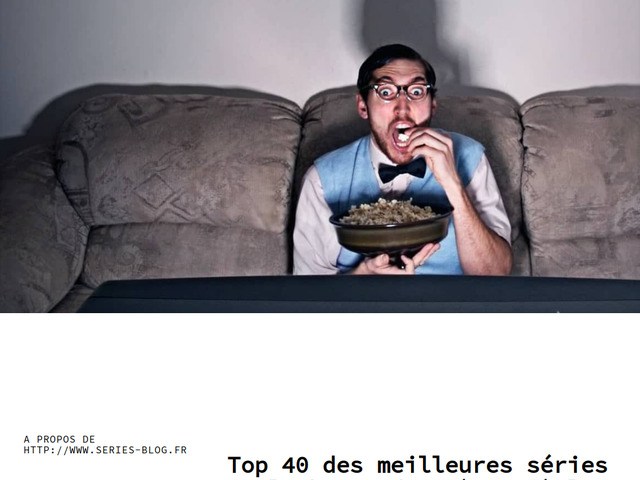 Sries blog : un blog sur les sries