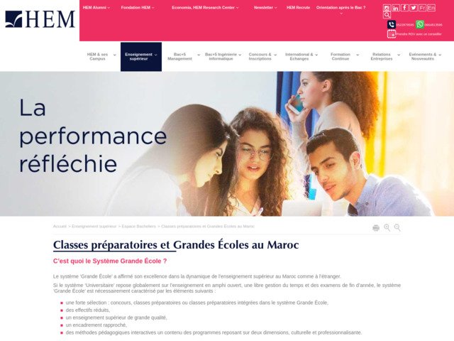 Classes prparatoires de grande ecole