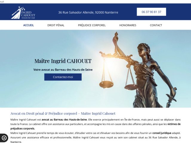 Avocat en droit pénal à Nanterre