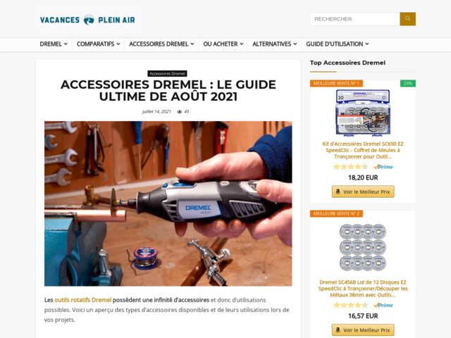 Accessoires dremel : le guide ultime