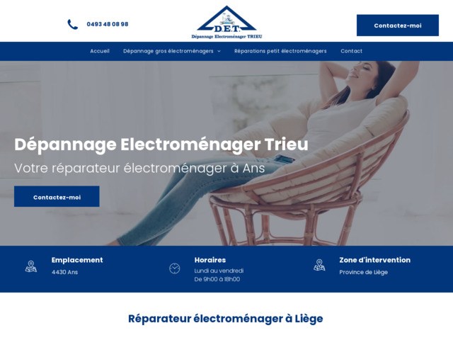 Réparateur de frigo à Liège