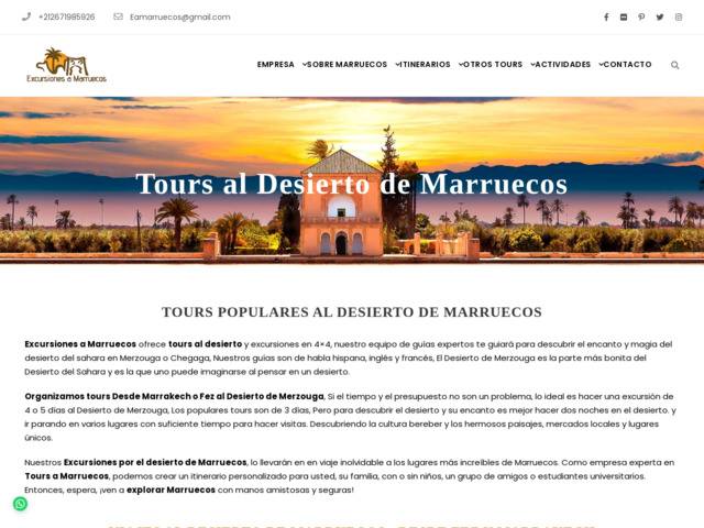 Viajes y excursiones por Marruecos