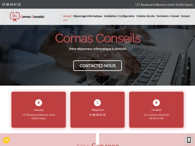 Création de site web à Stains