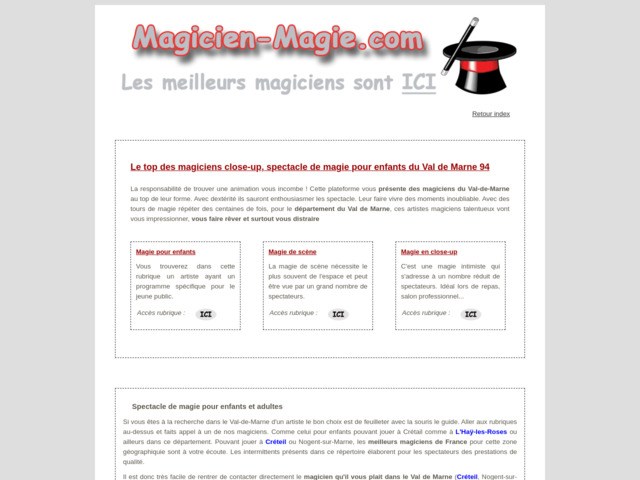 Un magicien pour animer dans le val-de-marne