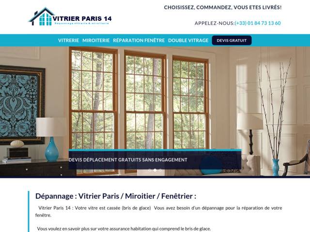 Vitrier Paris 14
