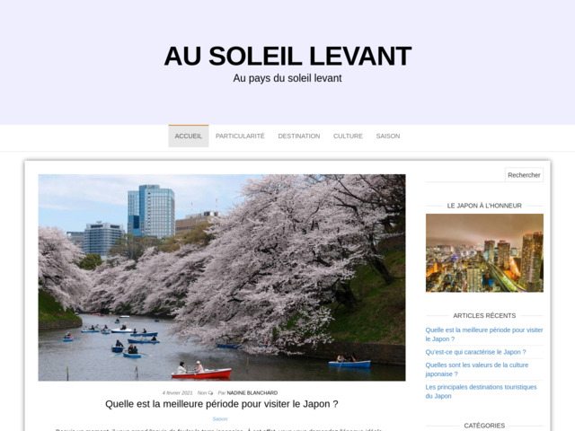 Au soleil levant : voyage au Japon | météo drapeau heure carte Tokyo