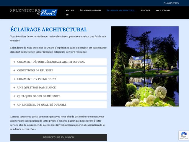 Eclairage architectural