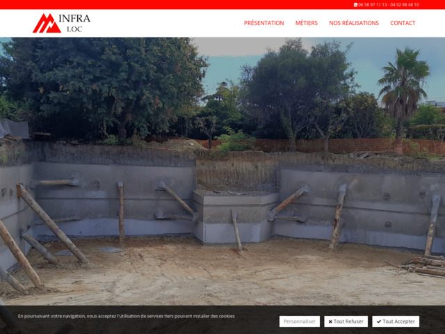 Fondation parois spéciales à Cannes