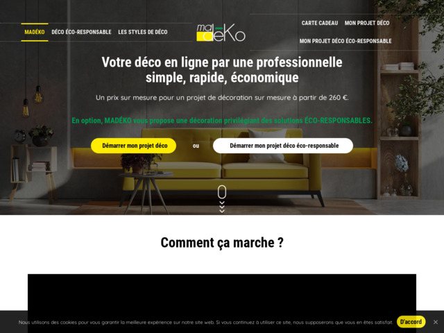 Votre dcoration co-responsable avec madeko.online