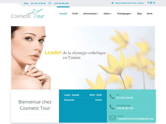 Clinique chirurgie esthétique tunisie
