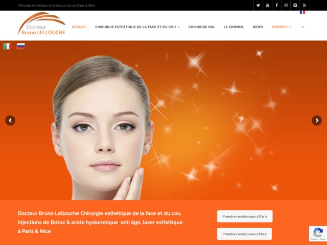 Docteur Bruno Lellouche chirurgie esthétique de la face et du cou