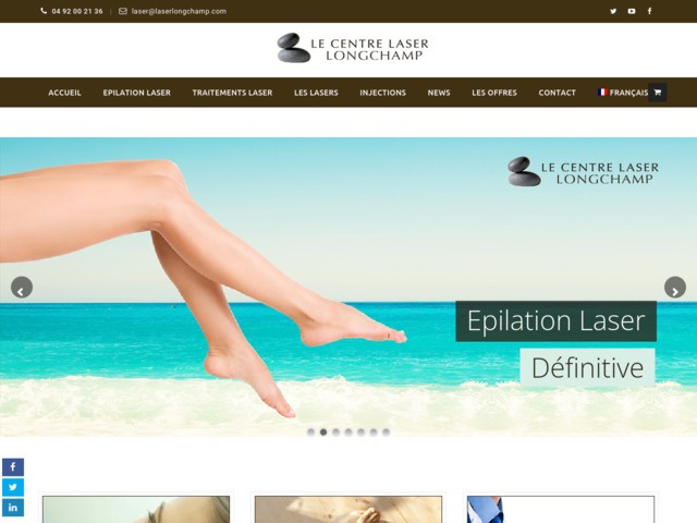 Centre Laser Longchamp : Epilation laser définitive & rajeunissement