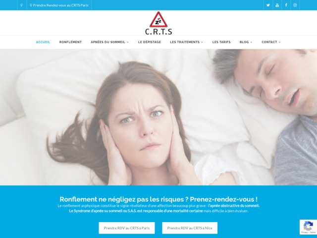 Le centre du ronflement et des troubles du sommeil à Nice & Paris