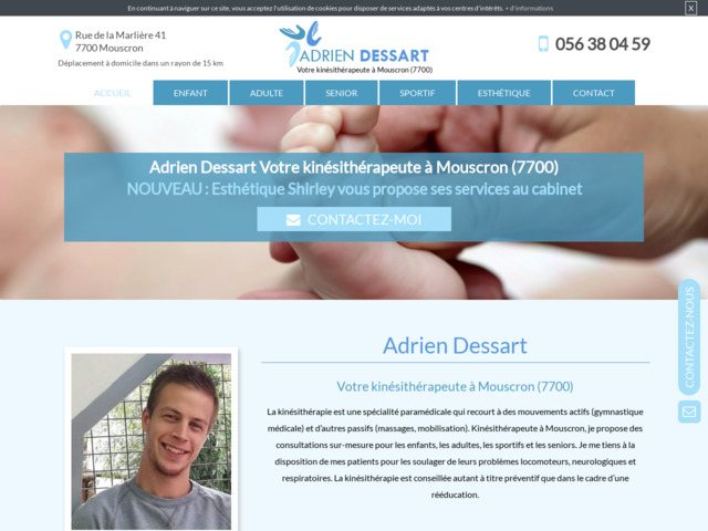 Cabinet de kinésithérapeute pour sportif à Mouscron