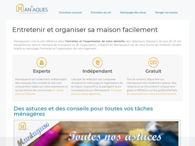 Conseil et guide d'achat dans l'univers du nettoyage et l'entretien maison