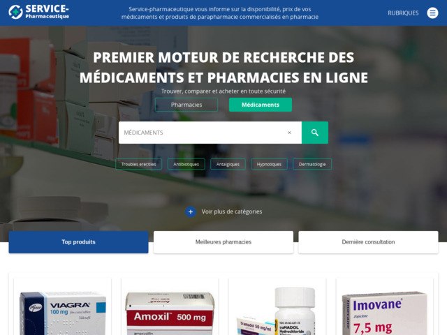 Trouver, comparer le prix des médicaments sur des pharmacies fiables